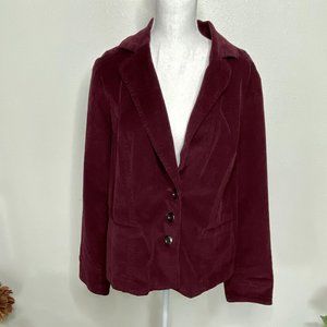 Lane Bryant Burgundy Blazer